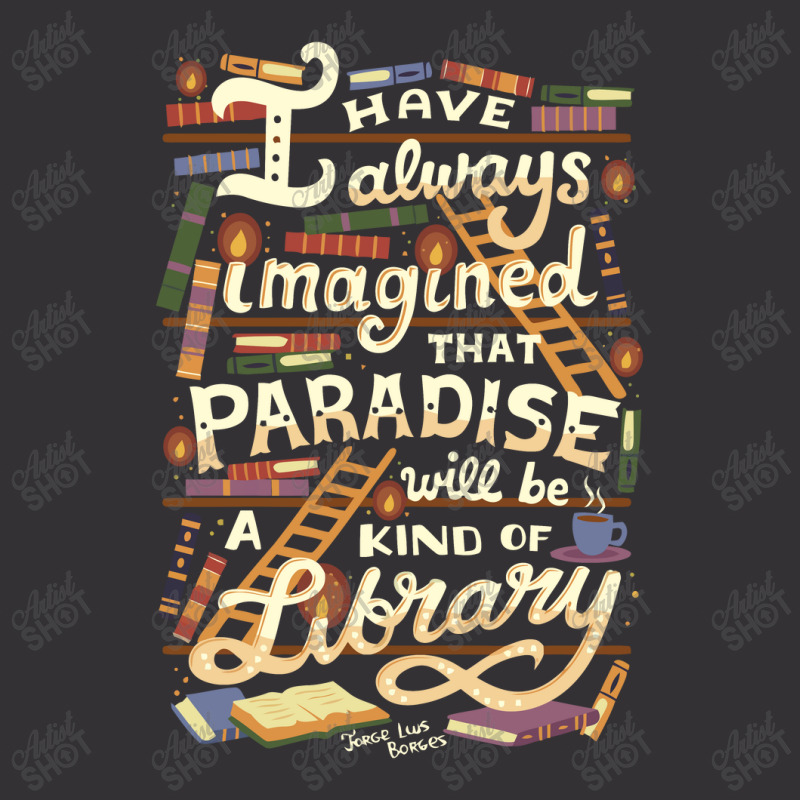 Library Is Paradise Library Vintage Short by noranajas | Artistshot