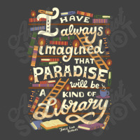 Library Is Paradise Library Vintage T-shirt | Artistshot