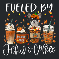 Fall Coffee Pumpkin Spice Latte Iced Autumn Chihuahua Crewneck Sweatshirt | Artistshot