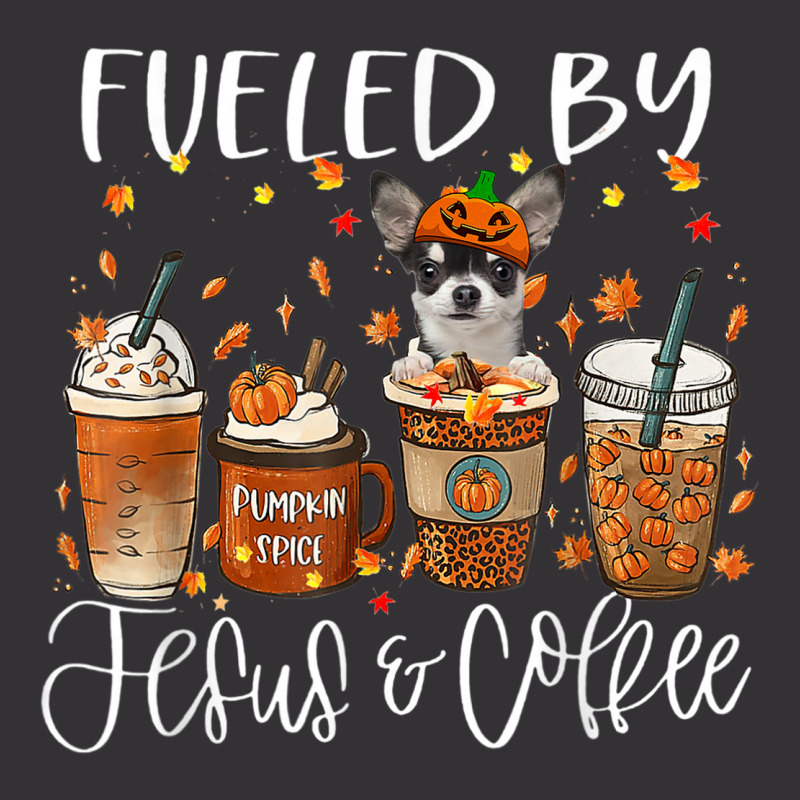 Fall Coffee Pumpkin Spice Latte Iced Autumn Chihuahua Vintage Short | Artistshot