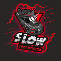 Slow Drivers Design For Taxi Ladies Fitted T-shirt | Artistshot