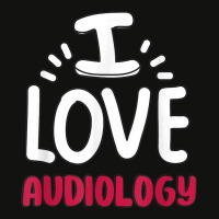 I Love Audiology For Audiologists All Things Audiological Scorecard Crop Tee | Artistshot