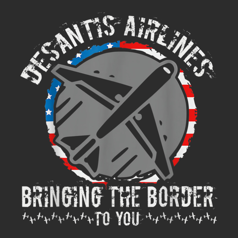 Desan Tisair Lines Distress Flag Bringing The Border To You Exclusive T-shirt | Artistshot