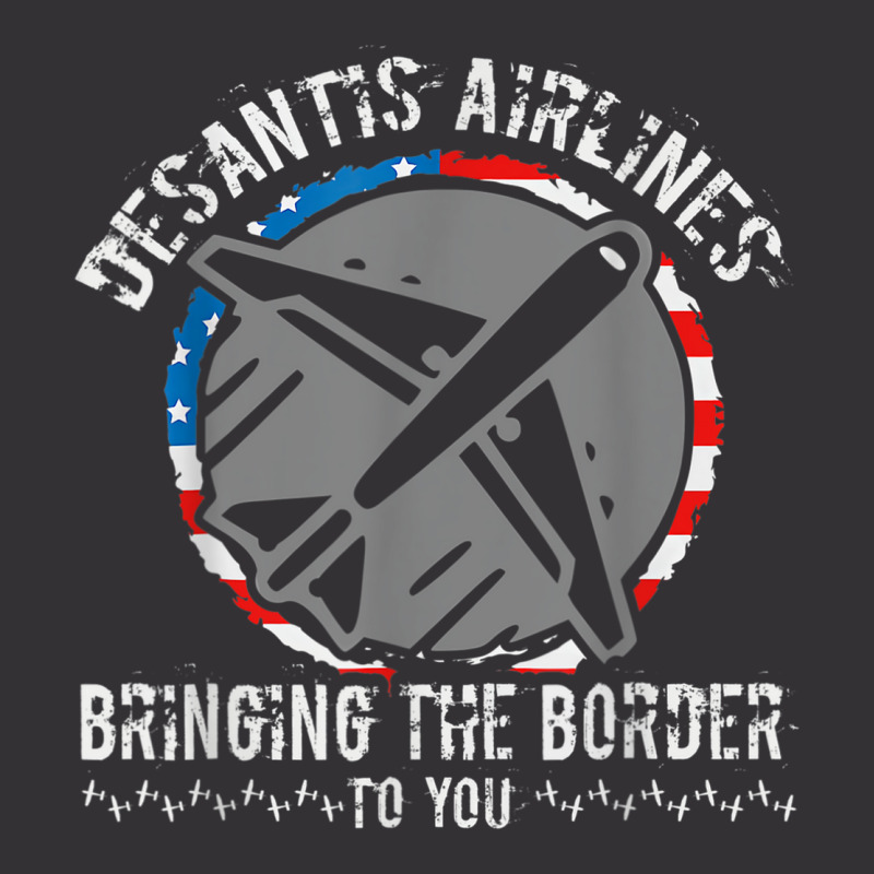 Desan Tisair Lines Distress Flag Bringing The Border To You Vintage Hoodie And Short Set | Artistshot