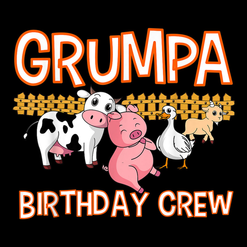 Grumpa Birthday Crew Farm Animal Bday Party Celebration Fleece Short | Artistshot