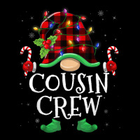 Cousin Crew Gnome Buffalo Plaid Family Christmas Pajama V-neck Tee | Artistshot