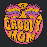 Groovy Mom 70s Aesthetic Nostalgia 1970's Retro Mom Crewneck Sweatshirt | Artistshot