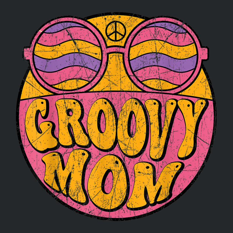 Groovy Mom 70s Aesthetic Nostalgia 1970's Retro Mom Crewneck Sweatshirt | Artistshot