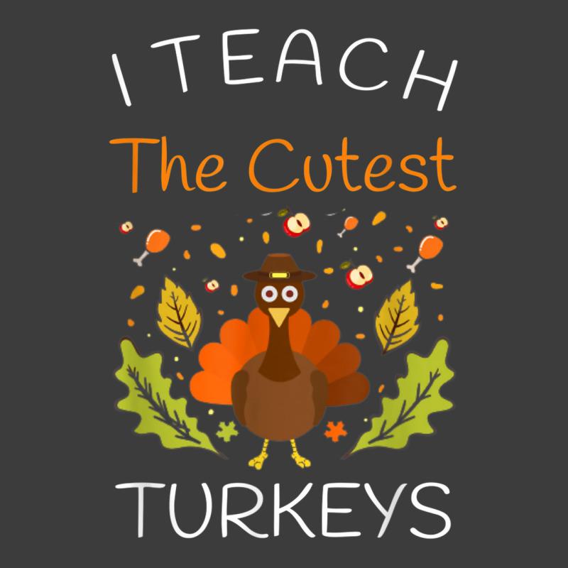 I Teach The Cutest Turkeys Teacher Thanksgiving Fall Season Men's Polo Shirt | Artistshot