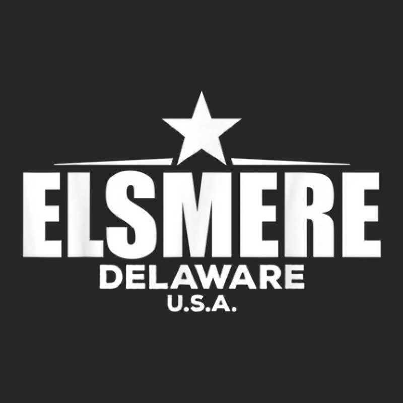 Elsmere Delaware Ladies Fitted T-shirt | Artistshot