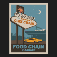 Food Chain Magnate Board Game Minimalist Travel Poster Style Gaming Ar Classic T-shirt | Artistshot