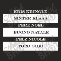 Kris Kringle Sinter Klaas Topo Gigo Ladies Fitted T-shirt | Artistshot