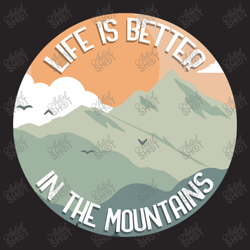 Life Is Better In The Mountains-opmxr Vintage Cap by macklinsampson | Artistshot