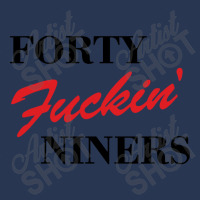 Forty Fuckin Niners Men Denim Jacket | Artistshot