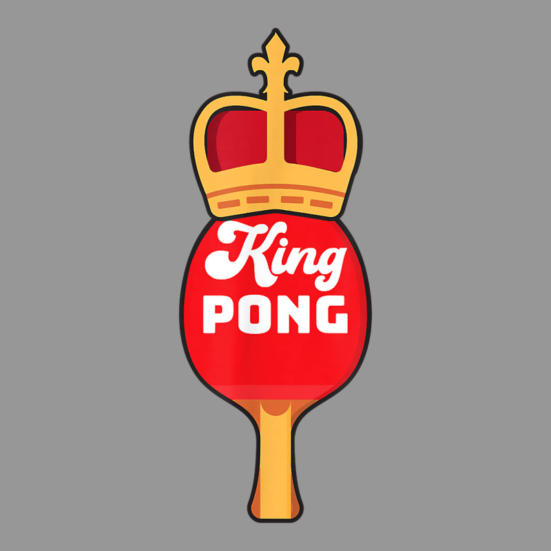 King Pong Table Tennis Funny Ping Pong T Shirt Women's V-Neck T-Shirt by cm-arts | Artistshot