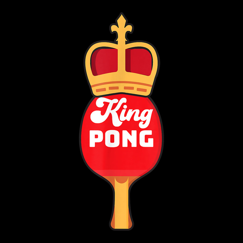 King Pong Table Tennis Funny Ping Pong T Shirt Legging by cm-arts | Artistshot