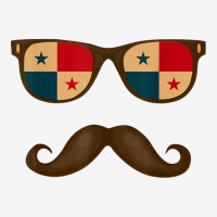 Panamanian Flag Sunglasses Moustaches T Shirt Panama Tee Adjustable Cap | Artistshot