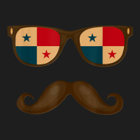 Panamanian Flag Sunglasses Moustaches T Shirt Panama Tee Classic T-shirt | Artistshot