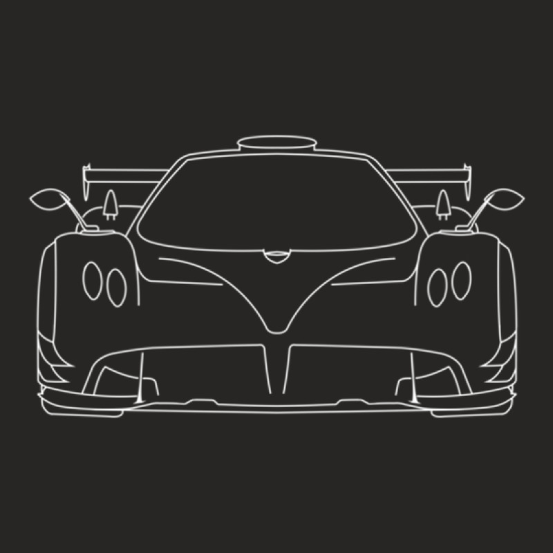 Simplistic Pagani Zonda Design Ladies Fitted T-Shirt by MarshaleenAnnetteHammer | Artistshot