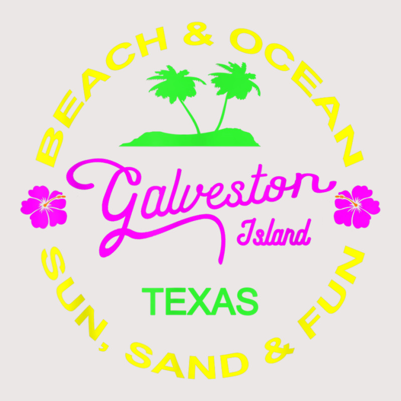 Ocean & Beach Galveston Island Texas Vacation Black T Shirt Pocket T-Shirt by cm-arts | Artistshot