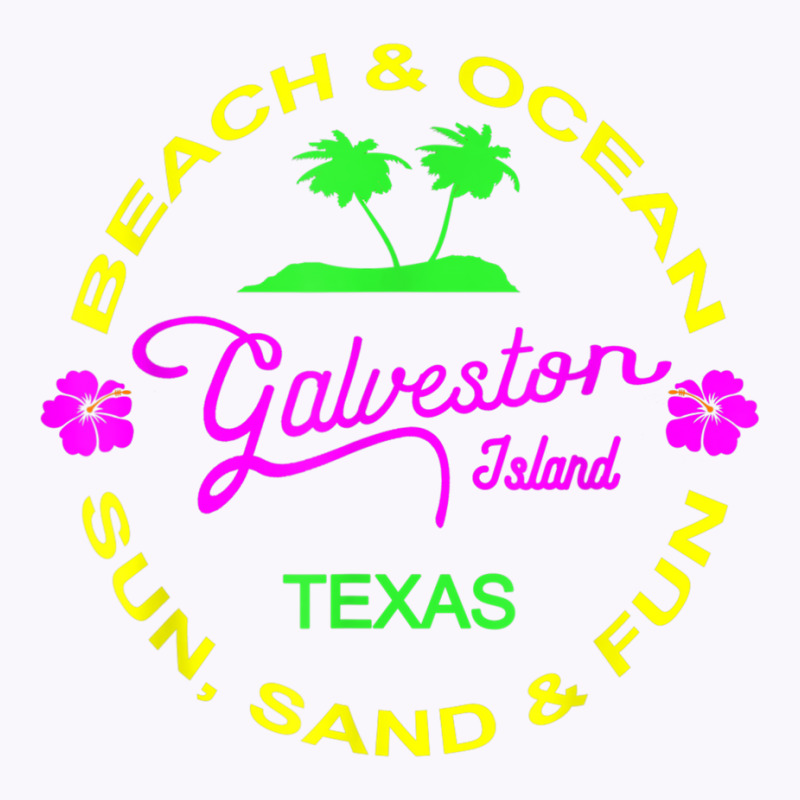 Ocean & Beach Galveston Island Texas Vacation Black T Shirt Tank Top by cm-arts | Artistshot