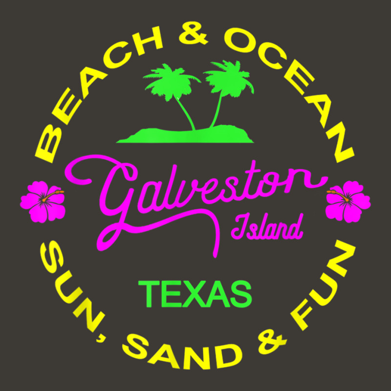 Ocean & Beach Galveston Island Texas Vacation Black T Shirt Bucket Hat by cm-arts | Artistshot