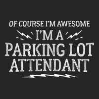 Parking Lot Attendant Work T Shirt   Of Course I'm Awesome! Ladies Fitted T-shirt | Artistshot