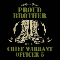 Proud Brother Of A Chief Warrant Officer 5 Shirt Toddler 3/4 Sleeve Tee | Artistshot