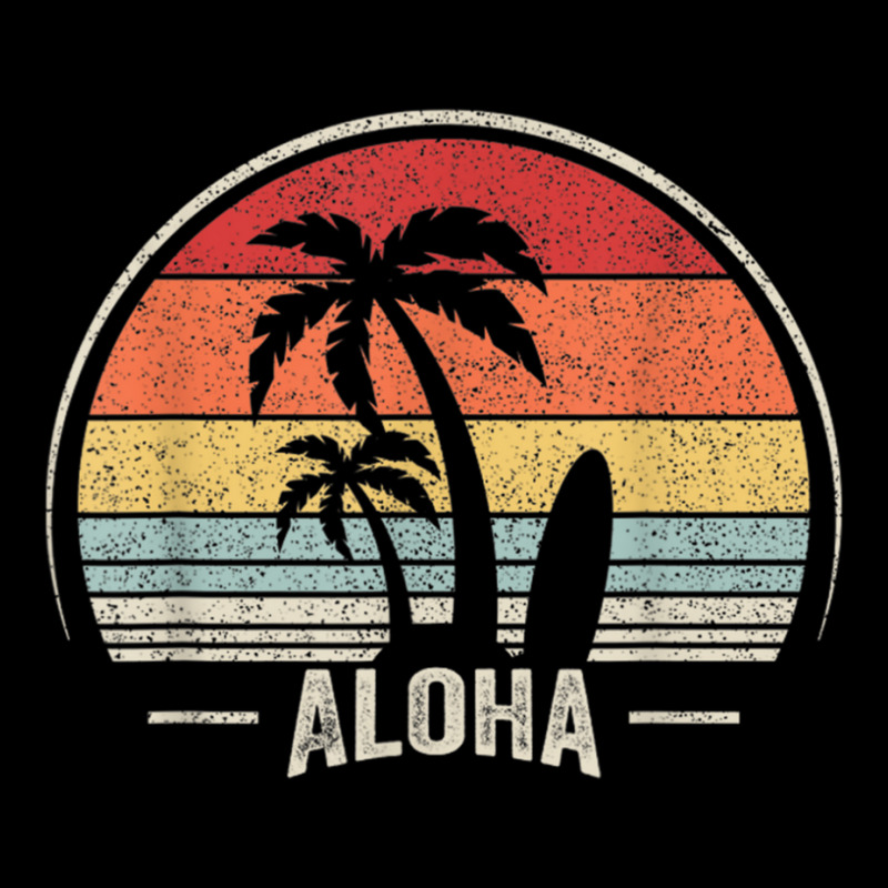 Vintage Retro Aloha Hawaii Hawaiian Island Palm Beach Surf T Shirt Youth Jogger by cm-arts | Artistshot