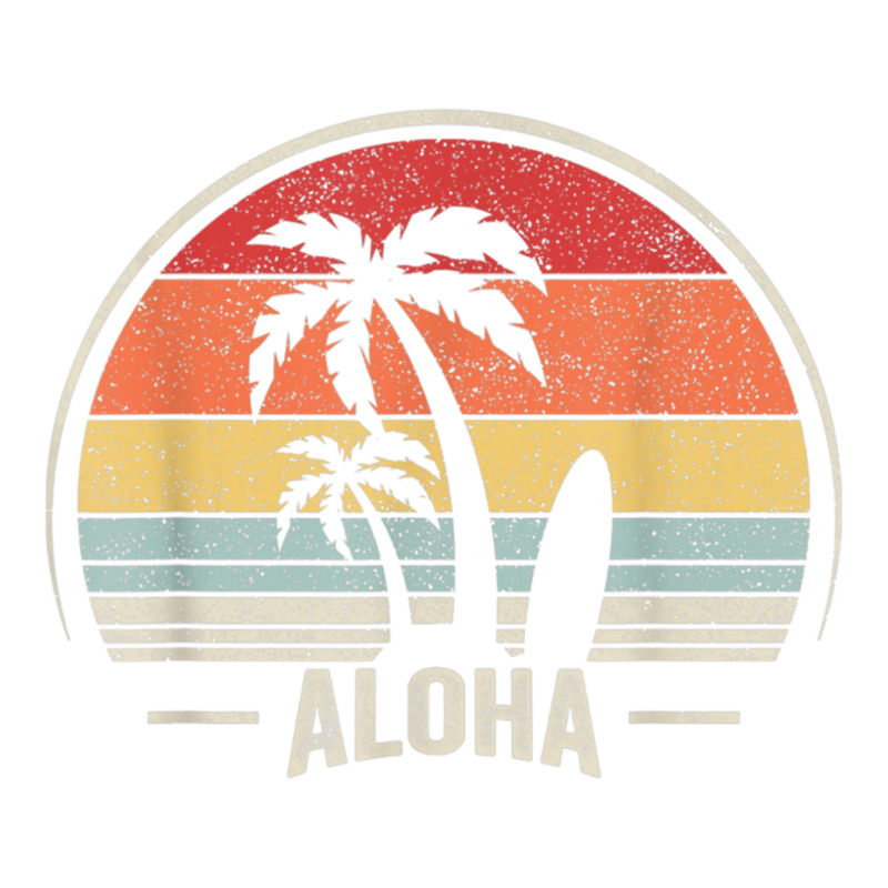 Vintage Retro Aloha Hawaii Hawaiian Island Palm Beach Surf T Shirt Youth Tee by cm-arts | Artistshot