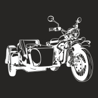 Sidecar Motorcycle  Vintage 3 Wheel Motorbike Tee T Shirt Ladies Fitted T-shirt | Artistshot