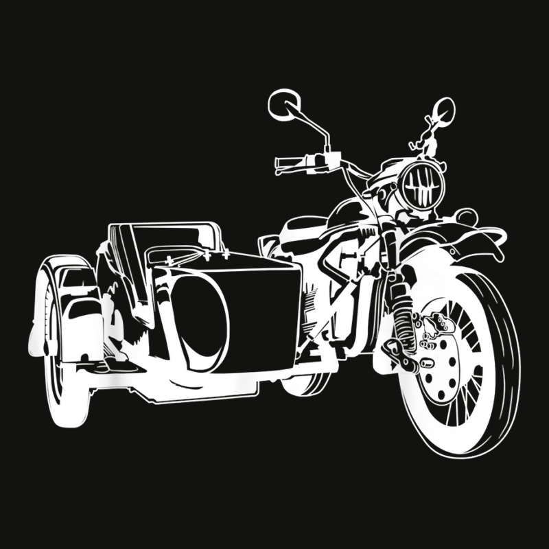 Sidecar Motorcycle  Vintage 3 Wheel Motorbike Tee T Shirt Scorecard Crop Tee by nuzhetanopo | Artistshot