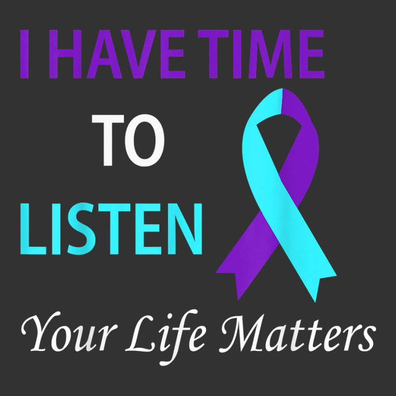 I Have Time To Listen Your Life Is Matters T Shirt Baby Bodysuit by cm-arts | Artistshot