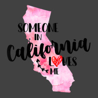 Kids Somebody In California Loves Me State Map Gift For Boy Girl Vintage T-shirt | Artistshot