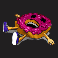 Donut Addict, Creepy, Dark Humor Pastry, Dead Frosted Donut, Funny Dan T-shirt | Artistshot