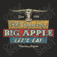 Bill Johnson's Red Apple Restaurant, Cowboy Ladies Fitted T-shirt | Artistshot