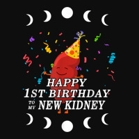 Organ Donation Awareness Happy 1st Birthday To My New Kidney T Shirt Crop Top | Artistshot