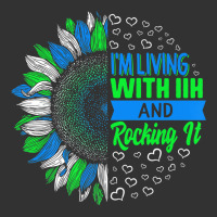 Iih Awareness I'm Living With Iih And Rocking It Warrior Premium T Shi Baby Bodysuit | Artistshot