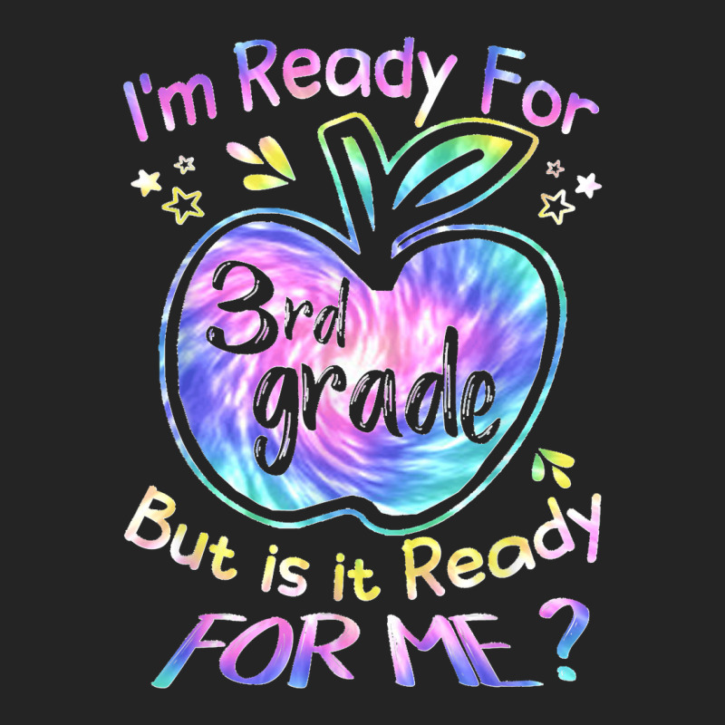 Ready For 3rd Grade Tie Dye Back To School Hello Third Grade 3/4 Sleeve Shirt | Artistshot