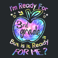 Ready For 3rd Grade Tie Dye Back To School Hello Third Grade Crewneck Sweatshirt | Artistshot