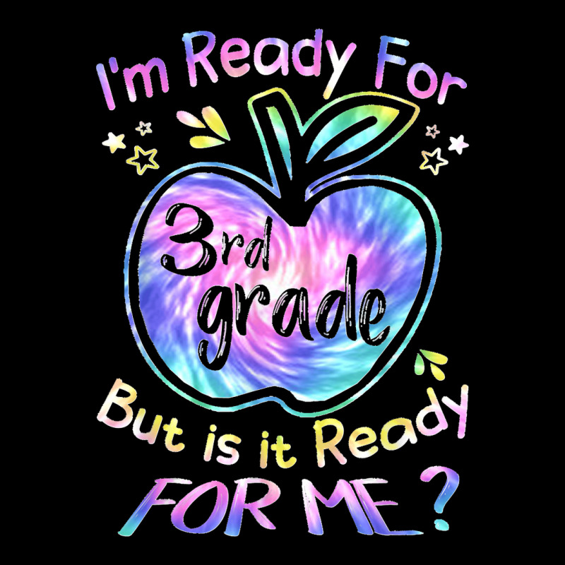 Ready For 3rd Grade Tie Dye Back To School Hello Third Grade Zipper Hoodie | Artistshot