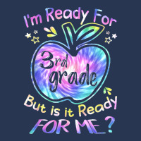 Ready For 3rd Grade Tie Dye Back To School Hello Third Grade Men Denim Jacket | Artistshot