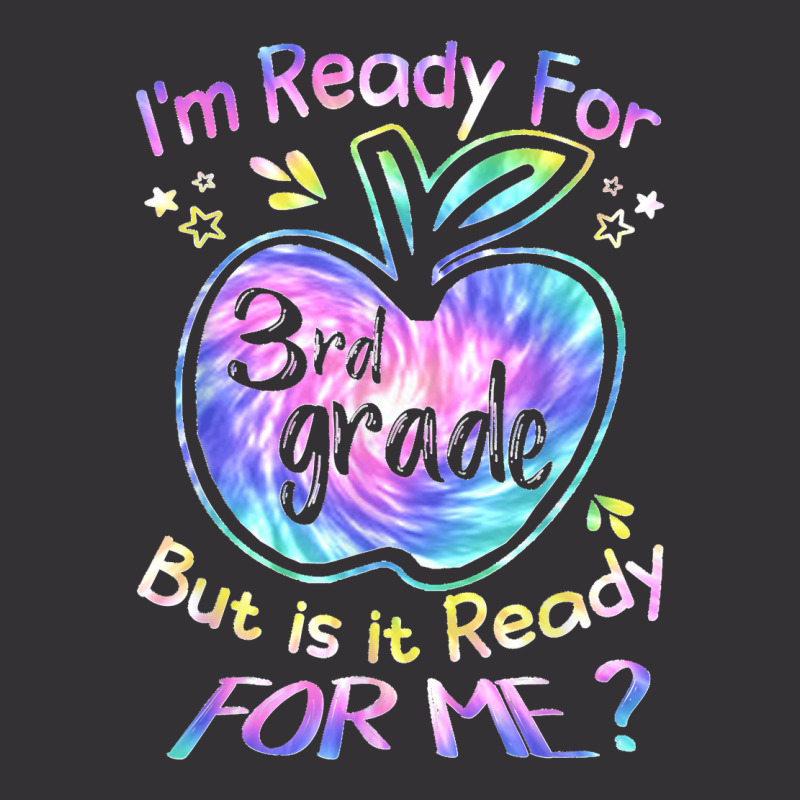 Ready For 3rd Grade Tie Dye Back To School Hello Third Grade Vintage Hoodie And Short Set | Artistshot