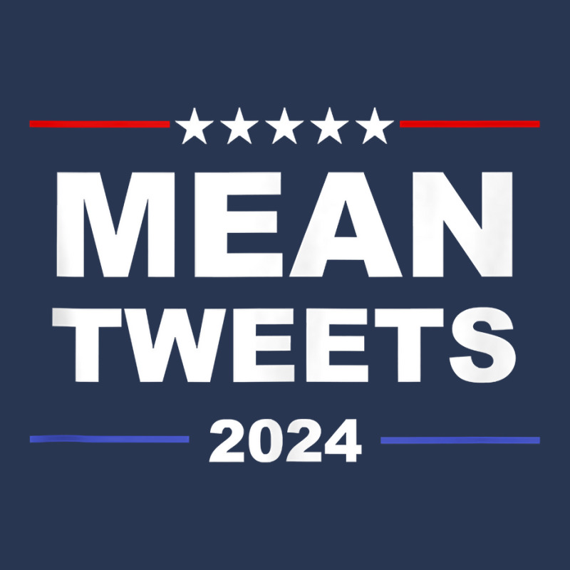 Political Funny Pro Conservative Pro Trump Mean Tweets 2024 Tank Top Men Denim Jacket | Artistshot