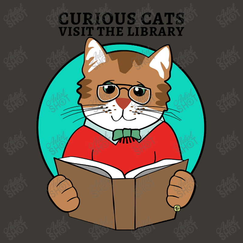 Curious Cats Visit The Library Bucket Hat by webberkyla | Artistshot