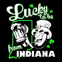 Lucky Indiana Shirt St Patricks Day Green Irish Party Gear Long Sleeve Shirts | Artistshot