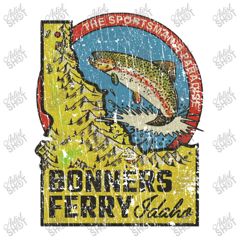 Bonners Ferry Sportsman's Paradise 1893, Fishing V-Neck Tee by metengs | Artistshot