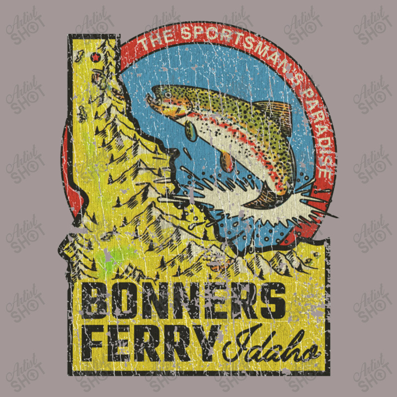 Bonners Ferry Sportsman's Paradise 1893, Fishing Vintage Hoodie by metengs | Artistshot