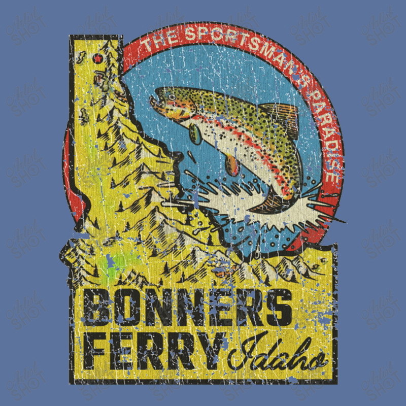 Bonners Ferry Sportsman's Paradise 1893, Fishing Lightweight Hoodie by metengs | Artistshot