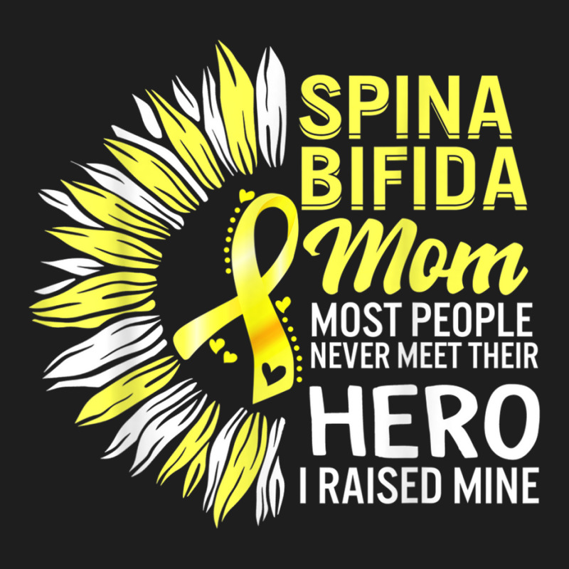 Spina Bifida Mom Of A Warrior Awareness Strong Women Mother T Shirt Classic T-shirt | Artistshot